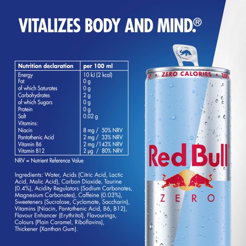 Red Bull Energy Drink Zero thumbnail 4