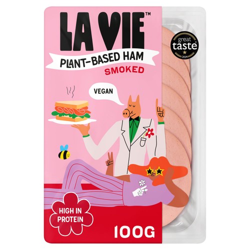 La Vie Plant-Based Ham Smoked 100g