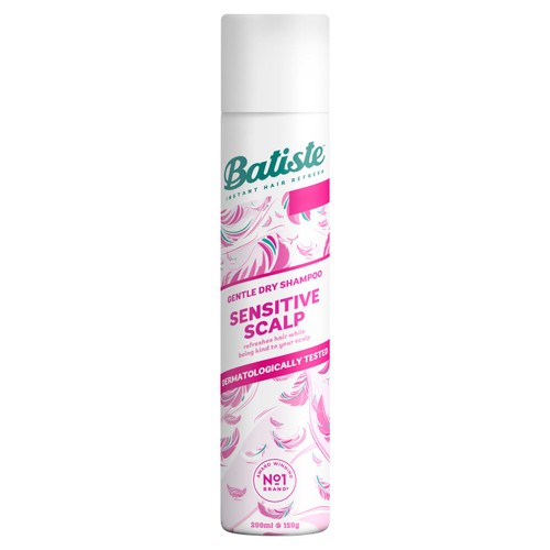 Batiste Sensitive Scalp Lightly Fragranced Dry Shampoo 200ml