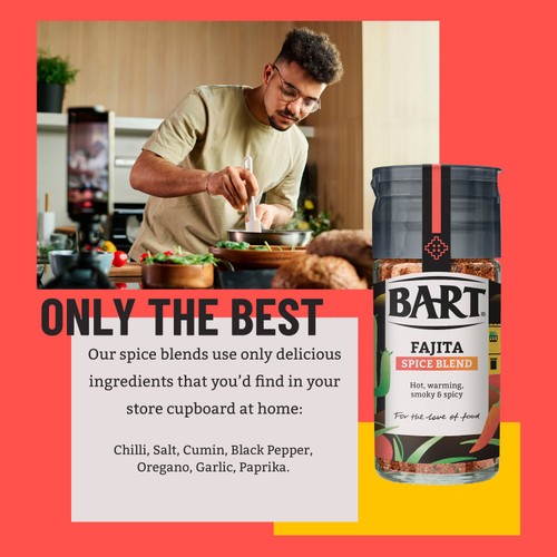 Bart Fajita Spice Blend   44g thumbnail 2