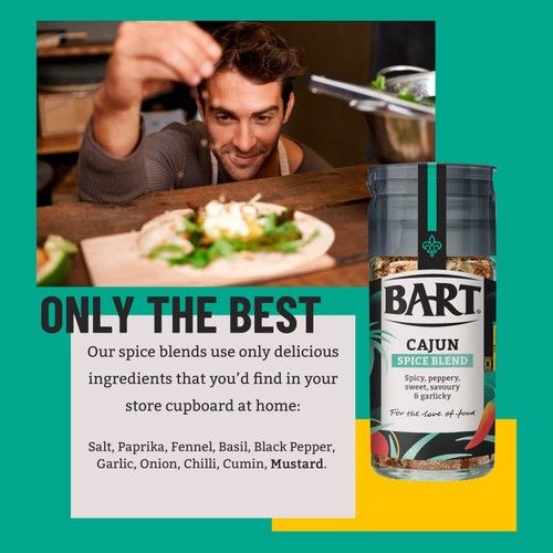 Bart Cajun Spice Blend   45g thumbnail 2