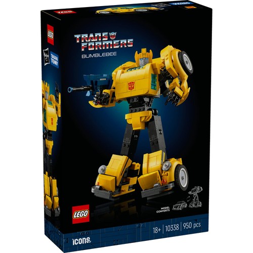 LEGO Icons Transformers Bumblebee Model Set 10338 thumbnail 2