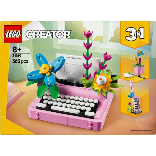 LEGO Creator 3in1 Typewriter with Flowers Toy 31169 thumbnail 2