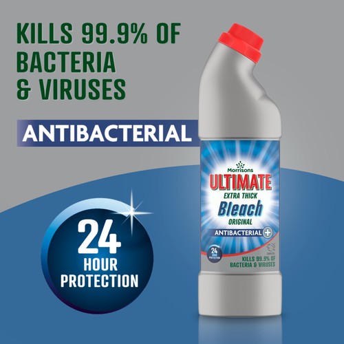 Morrisons Ultimate Original Extra Thick Bleach 750ml thumbnail 2