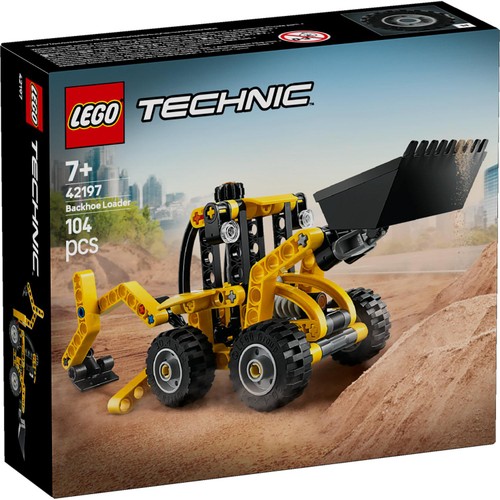 Lego Technic Backhoe Loader   42197