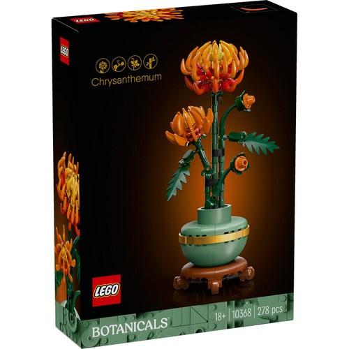 LEGO Botanicals Chrysanthemum Set for Adults 10368