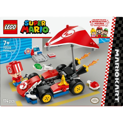 LEGO Super Mario - Mario Kart Standard Kart 72032 thumbnail 2