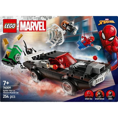 LEGO Marvel Spider-Man vs. Venom Muscle Car 76309