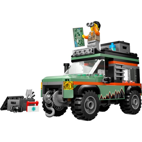 LEGO City Off-Road 4x4 Mountain Truck Toy 60447 thumbnail 3