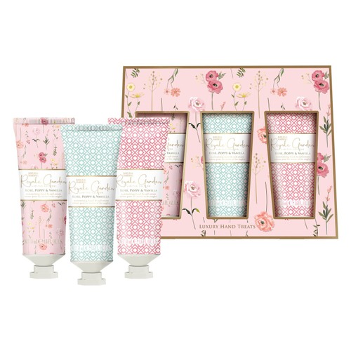 Baylis & Harding Royale Garden Rose Luxury Hand Treats Gift Set thumbnail 2