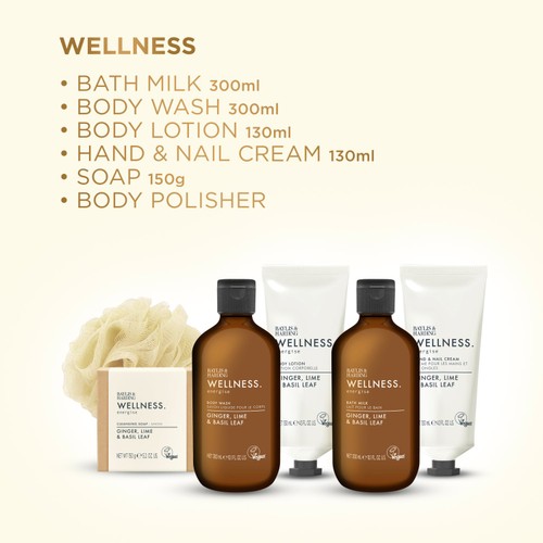 Baylis & Harding Wellness Luxury Bathing Basket Gift Set thumbnail 3