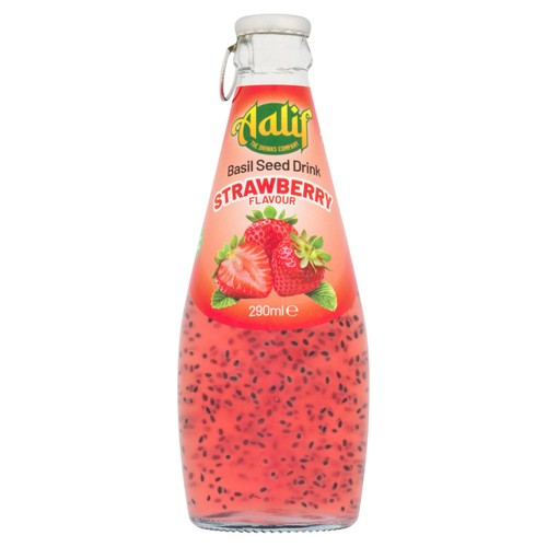 Aalif Basil Seed Drink Strawberry Flavour 290ml
