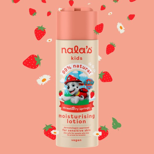 Nala's Kids Body Lotion Strawberry Springs  thumbnail 3