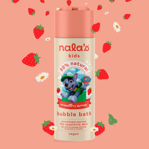 Nala's Kids Bubble Bath Strawberry Springs  thumbnail 3