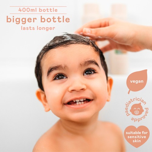 Nala's Baby Body Wash & Shampoo Vanilla Cloud   400ml thumbnail 3