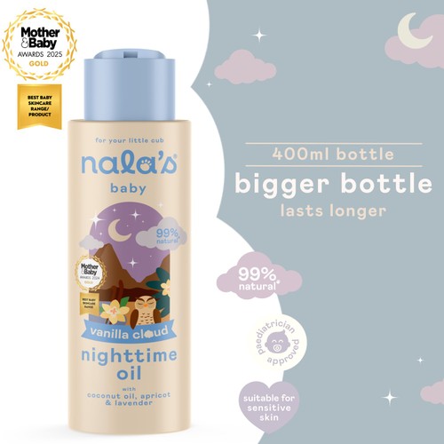 Nala'S Baby Nighttime Oil Vanilla Cloud  thumbnail 3