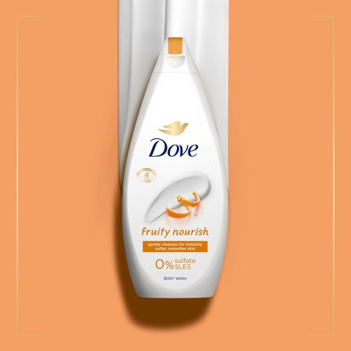 Dove Body Wash Fruity Nourish 720ml thumbnail 2