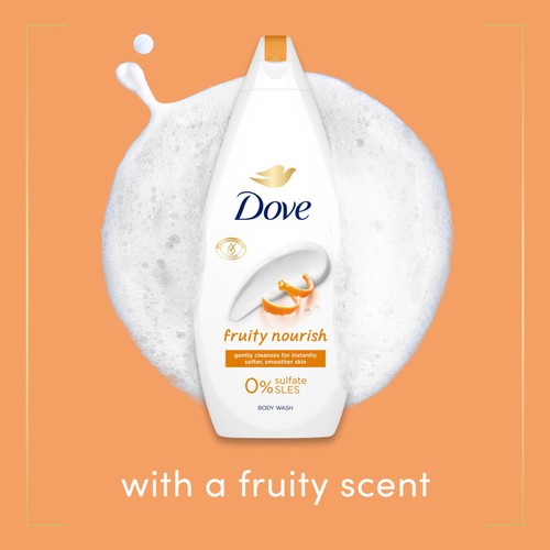 Dove Body Wash Fruity Nourish 720ml thumbnail 3