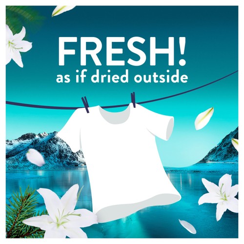 Lenor Outdoorable Northern Solstice Fabric Conditioner Liquid 84 Washes thumbnail 2