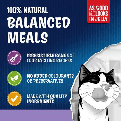 FELIX As Good As it Looks Kitten Mixed in Jelly Wet Cat Food 12x85g thumbnail 3