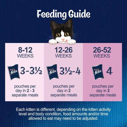 FELIX As Good As It Looks Kitten Fish In Jelly Wet Cat Food 12x85g thumbnail 3
