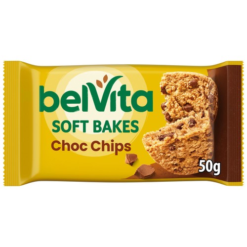 Belvita Soft Bake Bar Chocolate Chip Cereal Bar 50g