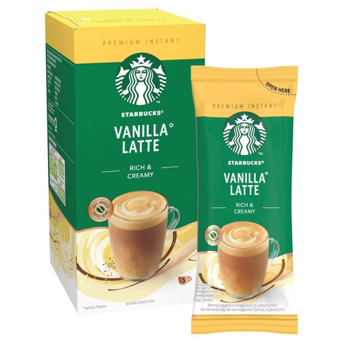 Starbucks Frothy Vanilla Latte  thumbnail 2