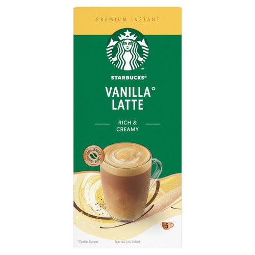 Starbucks Frothy Vanilla Latte  thumbnail 3