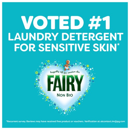 Fairy Non Bio For Sensitive Skin Laundry Powder 65 Washes thumbnail 2