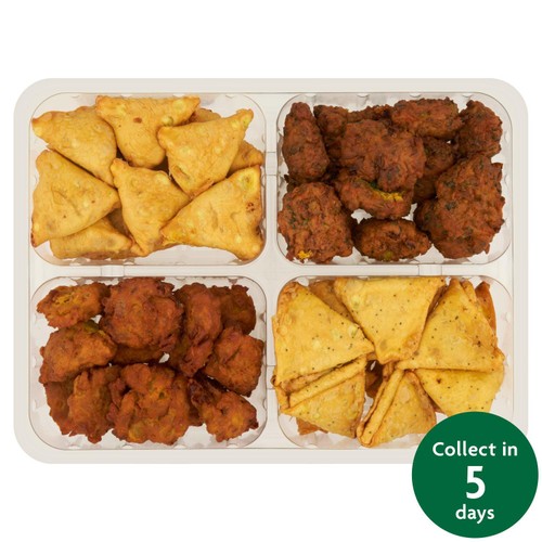 Indian Style Snack Selection (48 Piece)   FTO