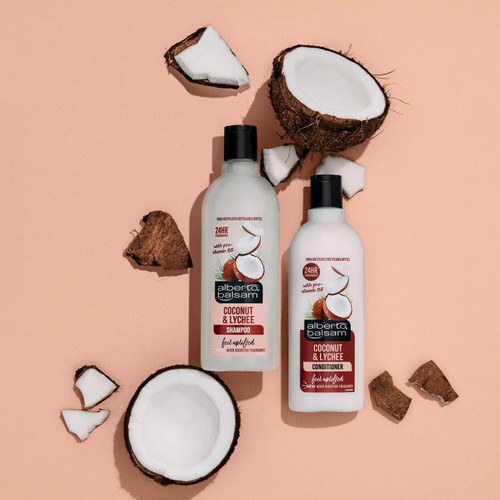 Alberto Balsam Coconut & Lychee Hair Shampoo 300ml thumbnail 5