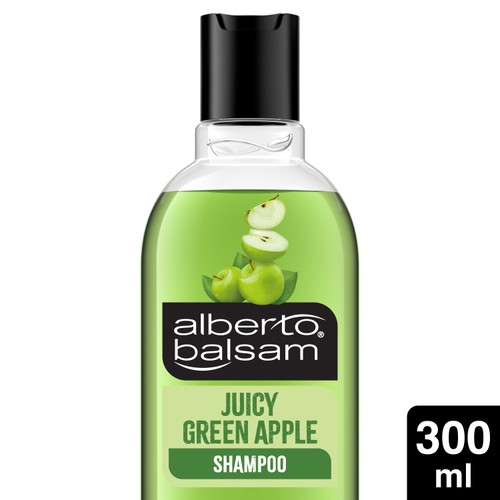 Alberto Balsam Juicy Green Apple Hair Shampoo   300ml