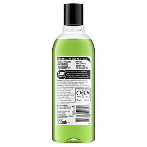 Alberto Balsam Juicy Green Apple Hair Shampoo   300ml thumbnail 3