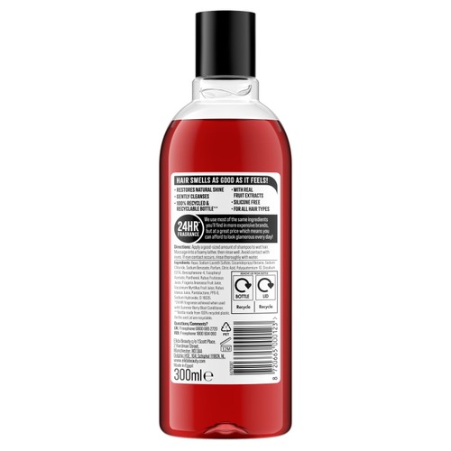 Alberto Balsam Summer Berry Hair Shampoo 300ml thumbnail 4