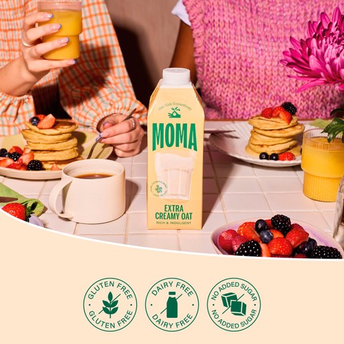 Moma Extra Creamy Oat Drink   750ml thumbnail 2