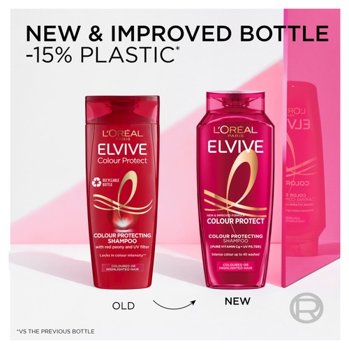 L'Oreal Elvive Colour Protect Shampoo   400ml thumbnail 2