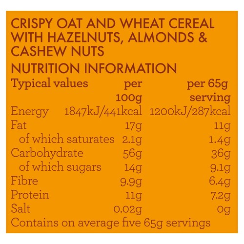 Kallo Organic Three Nut Granola 360g thumbnail 6