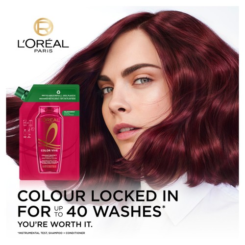 L'Oreal Elvive Colour Protect Shampoo Refill Pouch thumbnail 2
