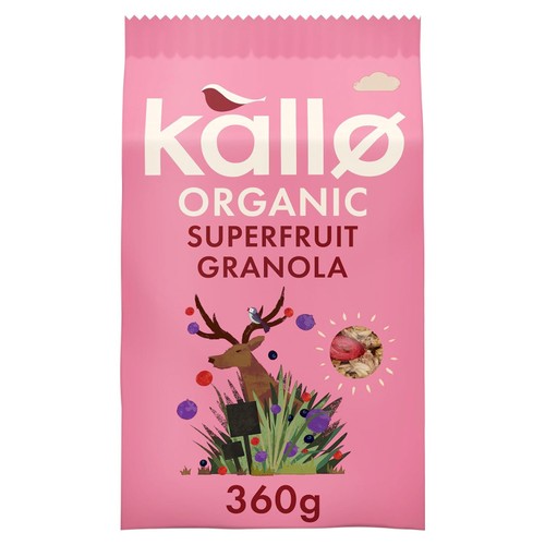 Kallo Organic Superfruit Granola 350g