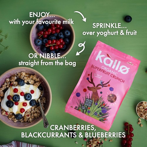 Kallo Organic Superfruit Granola 350g thumbnail 4