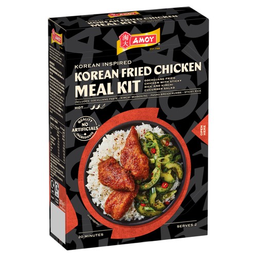 Amoy Korean Fried Chicken Meal Kit 207g thumbnail 2