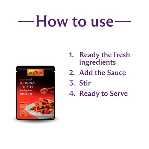 Lee Kum Kee Kung Pao Chicken Stir Fry Sauce  thumbnail 4