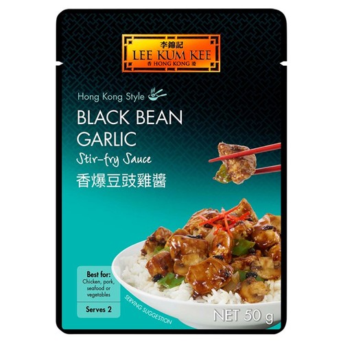 Lee Kum Kee Black Bean Garlic Stir Fry Sauce  thumbnail 2