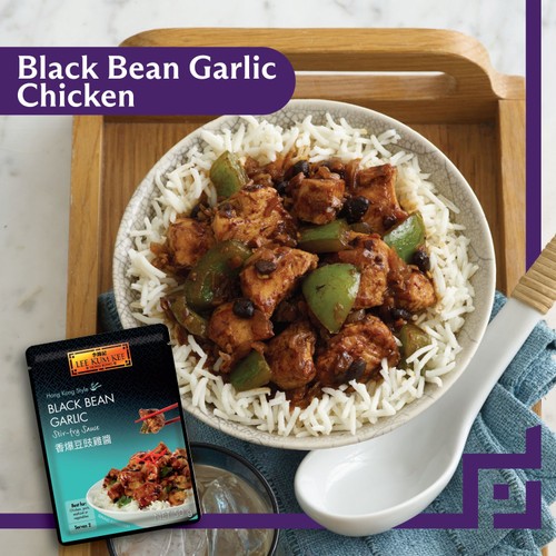 Lee Kum Kee Black Bean Garlic Stir Fry Sauce  thumbnail 5