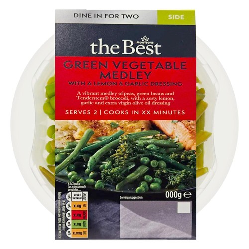 Morrisons The Best Green Vegetable Medley 250g thumbnail 2