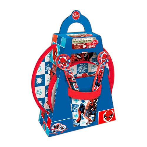 Stor Non Slip 5 Pcs Bicolor Premium Set Spiderman Midnight Flyers