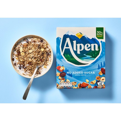 Alpen No Added Sugar Muesli Breakfast Cereal 950g thumbnail 4
