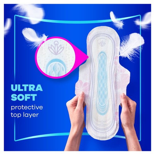 Always Platinum Sanitary Towels With Wings Long Plus Size 2 thumbnail 4