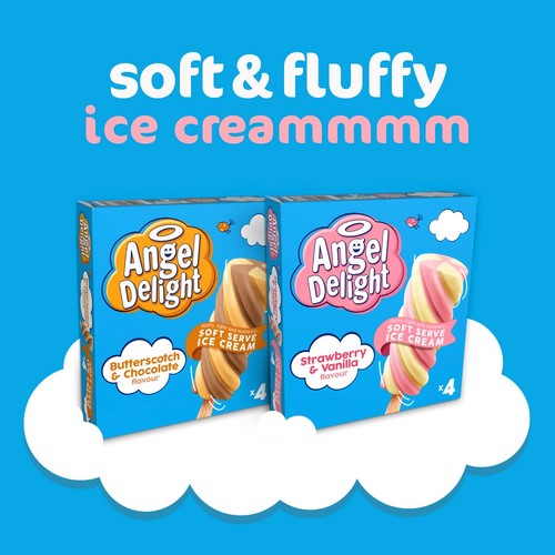 Angel Delight Strawberry & Vanilla Ice Cream Sticks  thumbnail 2