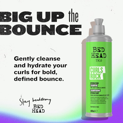 Bed Head Curls Rock Shampoo 400ml thumbnail 4